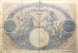 50 Francs BLEU ET ROSE FRANCE  1912 F.14.25 B+