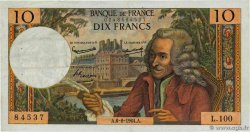10 Francs VOLTAIRE FRANCIA  1964 F.62.10 q.SPL