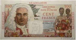 100 Francs La Bourdonnais GUADELOUPE  1946 P.35 XF+