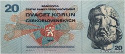 20 Korun TCHÉCOSLOVAQUIE  1970 P.092 SUP+