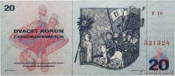 20 Korun TCHÉCOSLOVAQUIE  1970 P.092 SUP+
