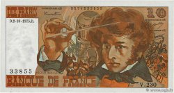 10 Francs BERLIOZ FRANCIA  1975 F.63.13 q.FDC