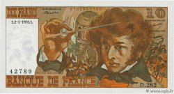 10 Francs BERLIOZ FRANCIA  1976 F.63.16 FDC