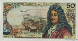 50 Francs RACINE FRANCIA  1962 F.64.01 SPL
