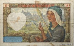 50 Francs JACQUES CŒUR FRANCE  1941 F.19.10 TB+