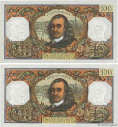 100 Francs CORNEILLE Consécutifs FRANCE  1972 F.65.39 SPL