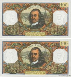 100 Francs CORNEILLE Consécutifs FRANCE  1975 F.65.49 pr.NEUF