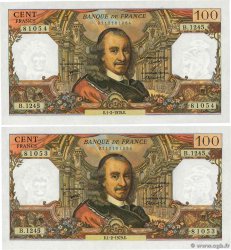100 Francs CORNEILLE Consécutifs FRANCE  1979 F.65.65 SPL+