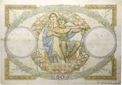 50 Francs LUC OLIVIER MERSON type modifié FRANCE  1934 F.16.05 B+