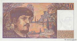 20 Francs DEBUSSY FRANCIA  1983 F.66.04A10 q.FDC