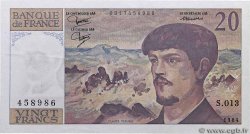 20 Francs DEBUSSY FRANKREICH  1984 F.66.05