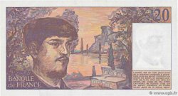 20 Francs DEBUSSY FRANCIA  1984 F.66.05 FDC