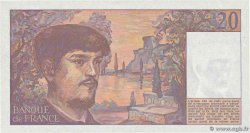 20 Francs DEBUSSY FRANCE  1986 F.66.07A17 UNC