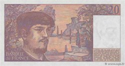 20 Francs DEBUSSY FRANCIA  1987 F.66.08A18 FDC