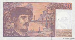 20 Francs DEBUSSY à fil de sécurité FRANCE  1990 F.66bis.01A28 NEUF