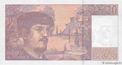 20 Francs DEBUSSY à fil de sécurité FRANCIA  1990 F.66bis.01A31 FDC