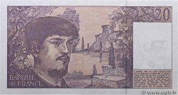 20 Francs DEBUSSY à fil de sécurité FRANKREICH  1992 F.66bis.03A36 ST