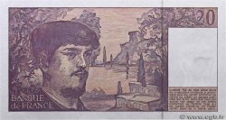 20 Francs DEBUSSY à fil de sécurité FRANKREICH  1992 F.66bis.03 ST