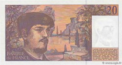 20 Francs DEBUSSY à fil de sécurité FRANCIA  1993 F.66bis.04A38 FDC