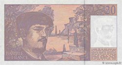 20 Francs DEBUSSY à fil de sécurité FRANCIA  1993 F.66bis.05A46 FDC