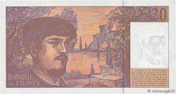 20 Francs DEBUSSY Modifié Petit numéro FRANCIA  1997 F.66ter.02A50 FDC