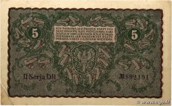 5 Marek POLOGNE  1919 P.024 SUP