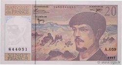 20 Francs DEBUSSY Modifié FRANCIA  1997 F.66ter.02A59