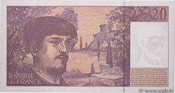 20 Francs DEBUSSY Modifié FRANCIA  1997 F.66ter.02A59 FDC