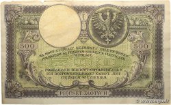 500 Zlotych POLOGNE  1924 P.058 TTB