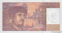 20 Francs DEBUSSY Modifié FRANCIA  1997 F.66ter.02-63 FDC