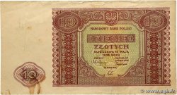 10 Zlotych POLOGNE  1946 P.126 TTB