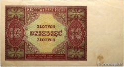 10 Zlotych POLOGNE  1946 P.126 TTB