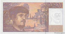 20 Francs DEBUSSY Modifié FRANCIA  1997 F.66ter.02-64 q.FDC