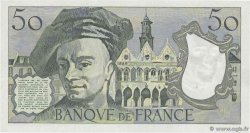 50 Francs QUENTIN DE LA TOUR FRANCIA  1980 F.67.06 FDC