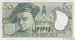 50 Francs QUENTIN DE LA TOUR FRANCIA  1986 F.67.12 FDC