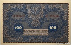 100 Marek POLOGNE  1919 P.027 SUP+