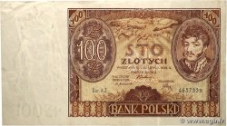 100 Zlotych POLOGNE  1932 P.074a TTB+