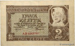 2 Zlote POLOGNE  1941 P.100 pr.SUP