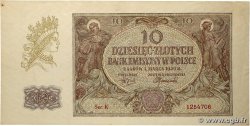 10 Zlotych POLOGNE  1940 P.094 pr.SUP