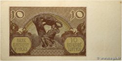 10 Zlotych POLOGNE  1940 P.094 pr.SUP