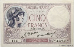 5 Francs FEMME CASQUÉE FRANCE  1931 F.03.15