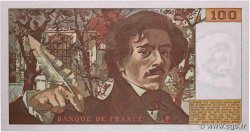100 Francs DELACROIX modifié FRANKREICH  1978 F.69.01c VZ