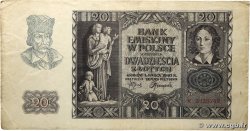 20 Zlotych POLOGNE  1940 P.095