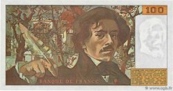 100 Francs DELACROIX modifié FRANCIA  1979 F.69.02c FDC