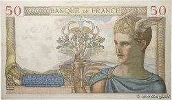 50 Francs CÉRÈS modifié FRANCE  1938 F.18.11 TTB