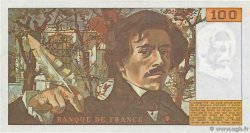 100 Francs DELACROIX modifié FRANCE  1980 F.69.04a pr.NEUF