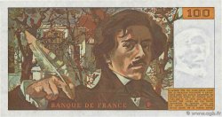 100 Francs DELACROIX modifié Numéro spécial FRANCIA  1981 F.69.05 FDC