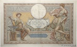 100 Francs LUC OLIVIER MERSON grands cartouches FRANCE  1929 F.24.08 VF