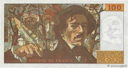 100 Francs DELACROIX modifié FRANCIA  1982 F.69.06 FDC