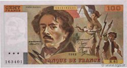 100 Francs DELACROIX modifié FRANCIA  1982 F.69.06